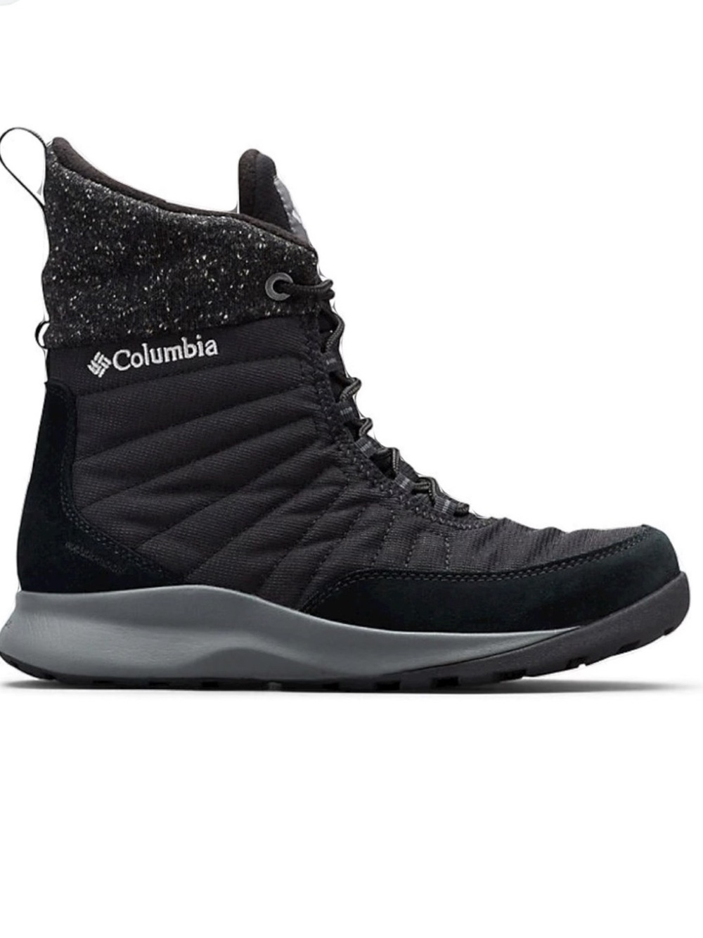 Columbia Charcoal and Black Insulated Boots - Picture 1 of 6